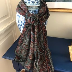 Ralph Lauren silk scarf! Excellent condition!